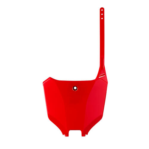 Honda CRF250R 2022-2024 Polisport Front Number Plate Red Direct Replacement