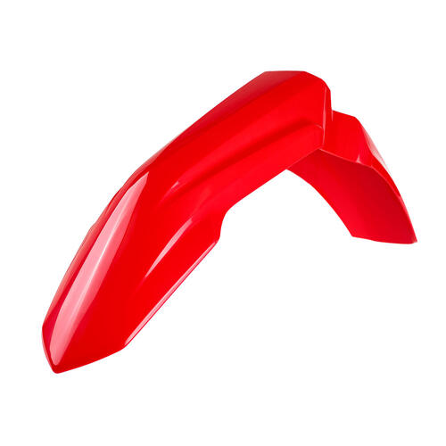 Honda CRF450RX 2021-2025 Polisport Front Fender Mudguard Red Direct Replacement