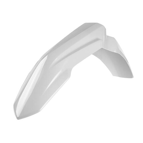 Honda CRF450RX 2021-2025 Polisport Front Fender Mudguard White