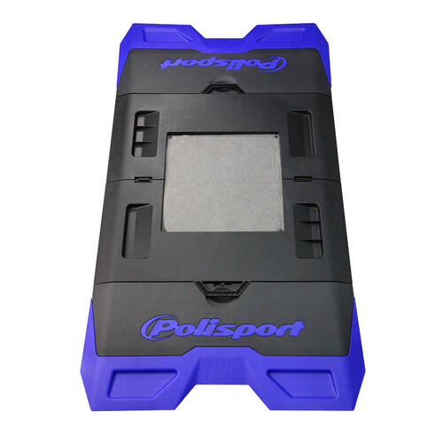 Polisport Universal Foldable Bike Mat Workshop Blue/Black