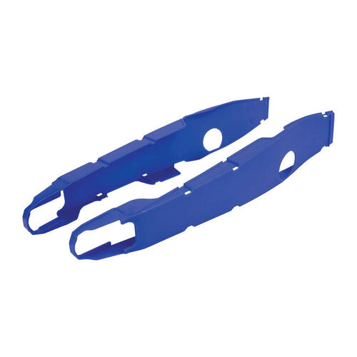 Yamaha YZ250F 2005-2008 Polisport Swingarm Protectors Pair Blue Plastic