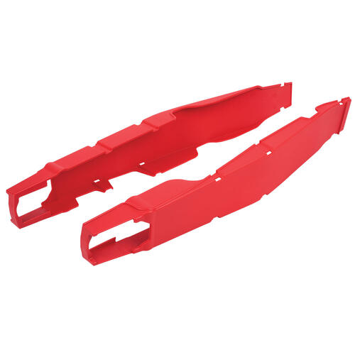 Honda CR250R 2004-2007 Polisport Swingarm Protectors Pair Red Plastic