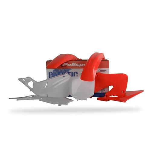 Honda CR250R 1999 OEM Polisport Plastics Kit Inc Fenders & Shrouds