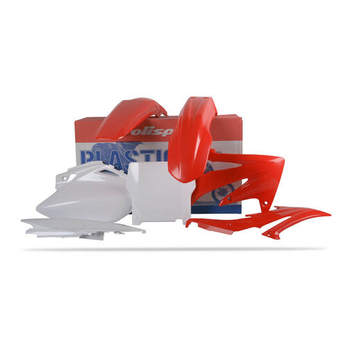 Honda CRF450R 2005-2006 Polisport Plastics Kit OEM Colours Inc Fenders & Shrouds