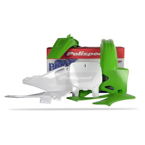 Kawasaki KX250 1999-2002 Polisport Plastics Kit Inc Fenders & Shrouds