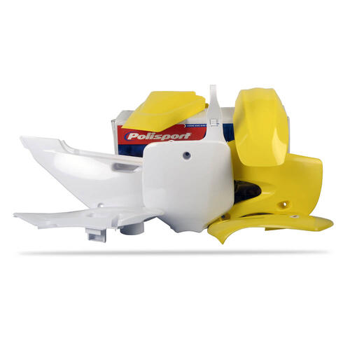 Suzuki RM65 2003-2006 Polisport Plastics Kit OEM Colours Inc Fenders & Shrouds