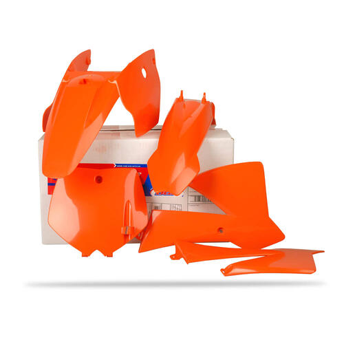 KTM 65 SX 2002-2008 Polisport Plastics Kit OEM Colours Inc Fenders & Shrouds