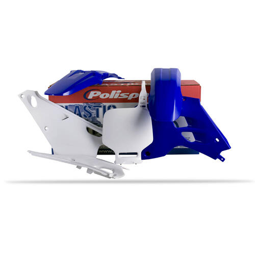 Yamaha YZ80 1993-2001 Polisport Plastics Kit OEM Colours Inc Fenders & Shrouds