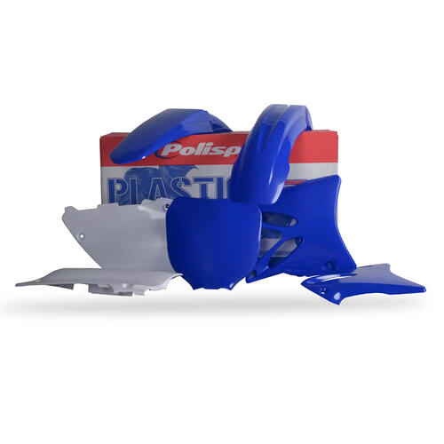 Yamaha YZ125 2002-2005 Polisport Plastics Kit OEM Colours Inc Fenders & Shrouds
