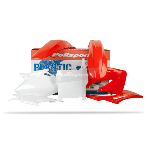 Honda CRF450R 2004 Polisport Plastics Kit OEM Colours Inc Fenders & Shrouds