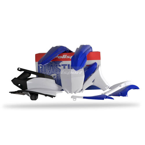 Yamaha YZ450F 2010-2013 Polisport Plastics Kit OEM Colours Inc Fenders & Shrouds