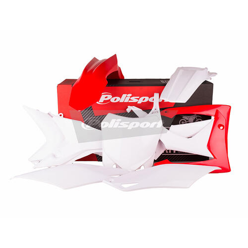 Honda CRF450R 2013-2016 Polisport Plastics Kit OEM Colours Inc Fenders & Shrouds