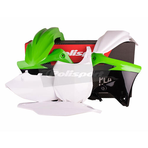 Kawasaki KX450F 2013-2015 Polisport Plastics Kit OEM Colours Inc Fenders & Shrouds