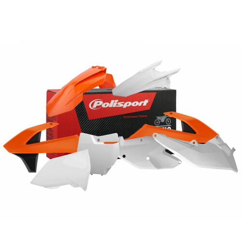 KTM 125 SX 2016-2018 Polisport Plastics Kit OEM Colours (2016)