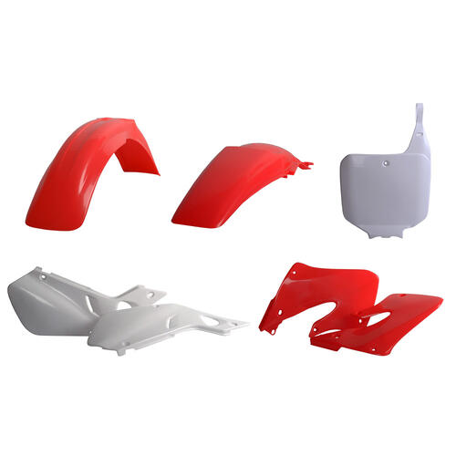 Honda CR125R 1998-1999 Polisport Plastics Kit OEM Red (2004) Inc Fenders & Shrouds
