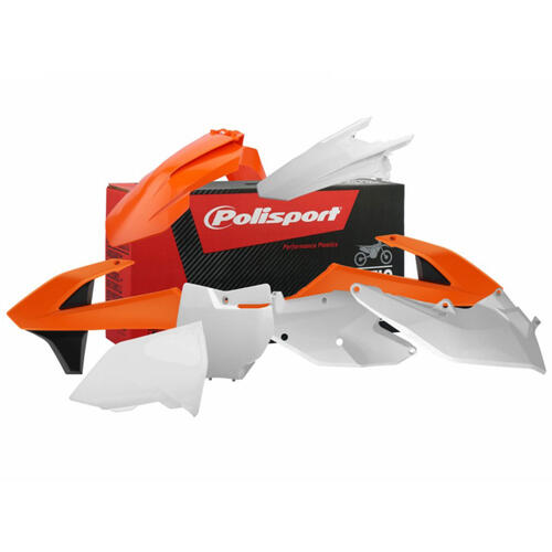 KTM 125 SX 2016-2018 Polisport Plastics Kit OEM Colours (2017)