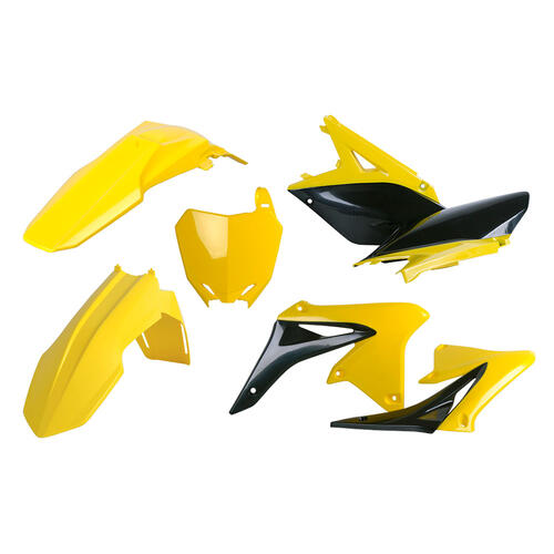 Suzuki RM-Z250 2010-2018 Polisport Plastics Kit OEM Colours Inc Fenders & Shrouds