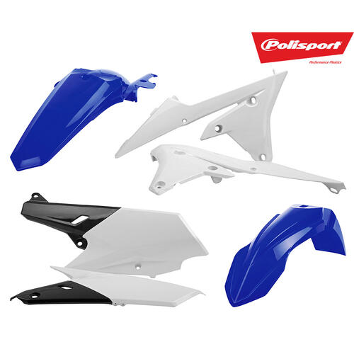 Yamaha WR250F 2015-2019 Polisport Plastics Kit OEM Colours Inc Fenders & Shrouds