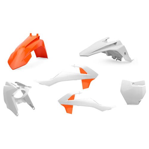 KTM 65 SX 2016-2023 Polisport Plastics Kit OEM Colours Inc Fenders & Shrouds