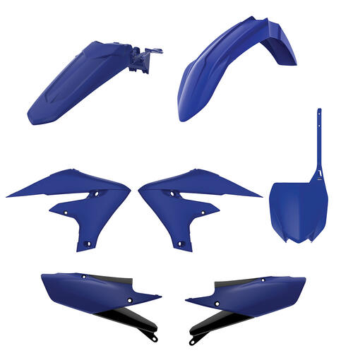 Yamaha YZ250F 2019-2023 Polisport Plastics Kit OEM Colours Inc Fenders & Shrouds