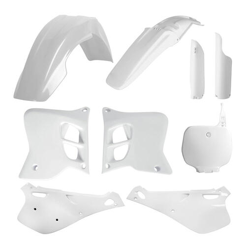 Yamaha YZ125 1993-1995 Polisport Plastics Kit OEM Colours Inc Fenders & Shrouds
