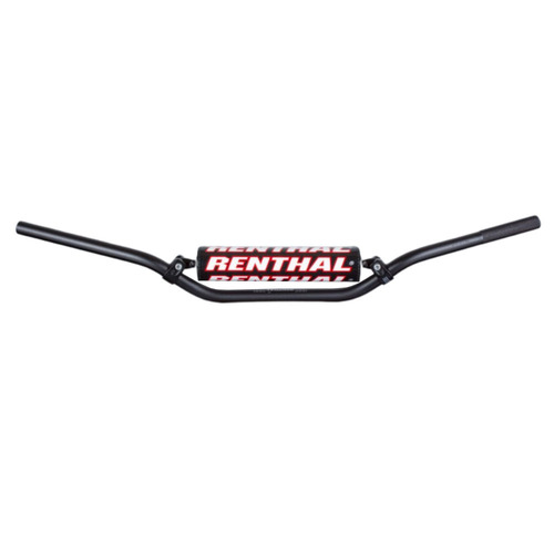 Renthal MX 7/8" Aluminium Handlebars 764 Jimmy Button High Bend Black