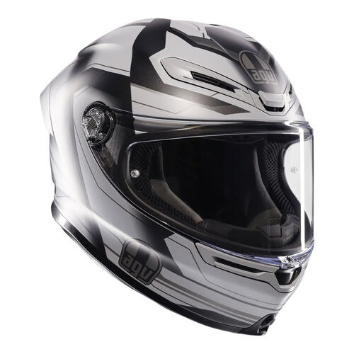 AGV Road Motorcycle Helmet K6 S Ultrasonic Matt Black/Grey