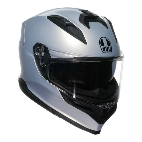 AGV Road Motorcycle Helmet K7 Matt Prisma Silver