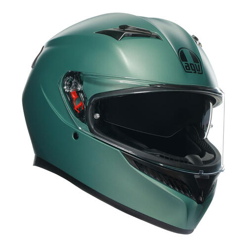 AGV Road Motorcycle Helmet K3 Matt Salvia Green L