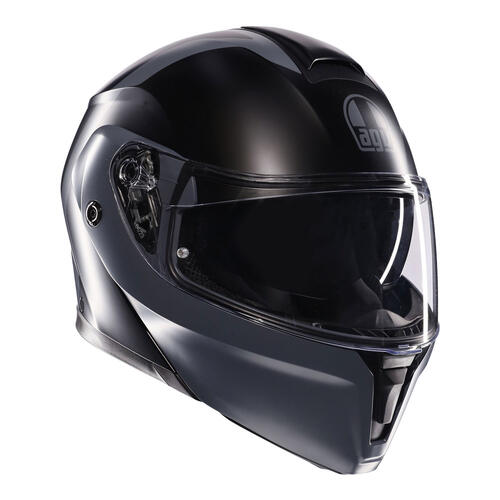 AGV Road Motorcycle Helmet StreetModular Resia Matt Black/Grey S