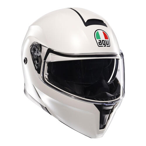 AGV Road Motorcycle Helmet StreetModular Materia White 