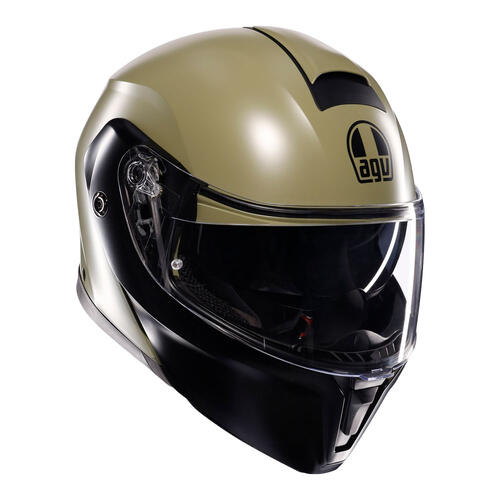 AGV Road Motorcycle Helmet StreetModular Pastello Green