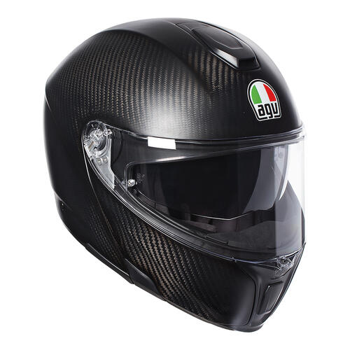 AGV Road Motorcycle Helmet SportModular Matt Carbon S