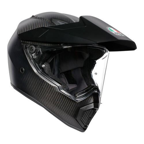 AGV Adventure Motorcycle Helmet AX9 Matt Carbon