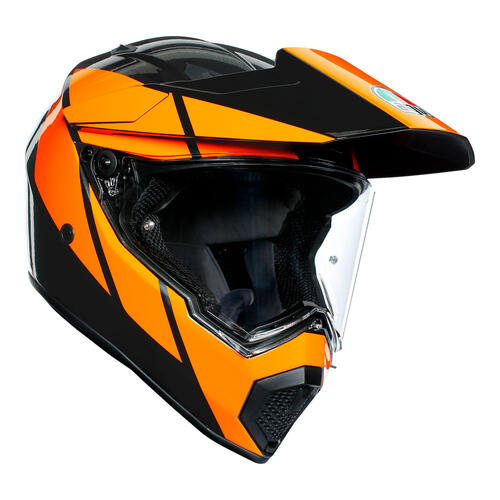 AGV Adventure Motorcycle Helmet AX9 Trail Gunmetal/Orange