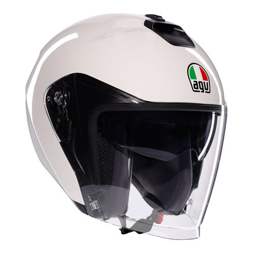 AGV Road Open Face Motorcycle Helmet Irides White