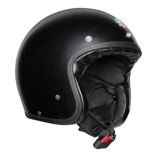 AGV Road Open Face Motorcycle Helmet X70 Matt Black S