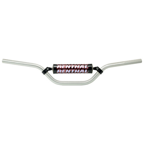 Renthal MX 7/8" Aluminium Handlebars 784 RC Mini 85cc Bend Silver