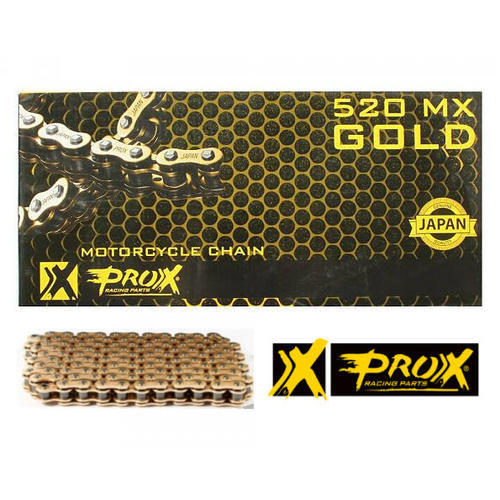KTM 500 EXC-F 2012 - 2018 Pro-X 520 Heavy Duty Gold MX Drive Chain 