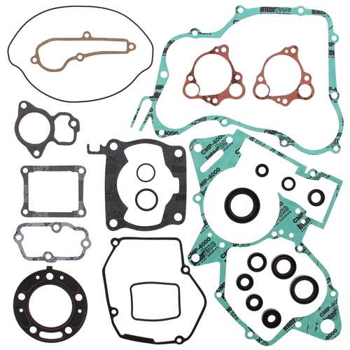 Honda CR125R 1988-1989 Vertex Gasket Rebuild Kit With Oil Seals