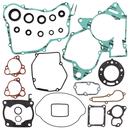 Honda CR125R 1987 Vertex Gasket Rebuild Kit With Oil Seals