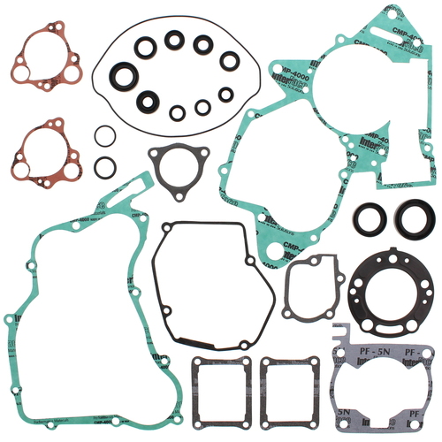 Honda CR125R 2000 Vertex Gasket Rebuild Kit With Oil Seals