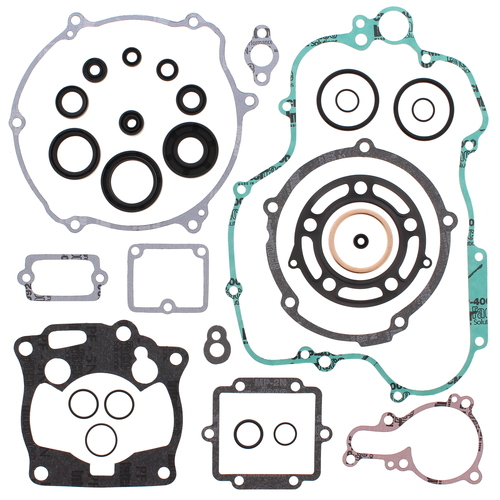 Kawasaki KX125 1995-1997 Vertex Gasket Rebuild Kit With Oil Seals