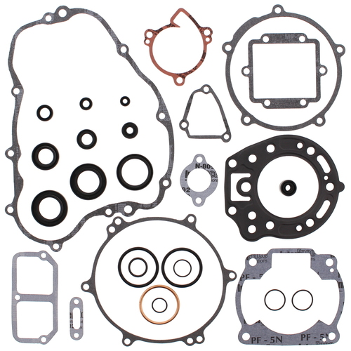 Kawasaki KDX200 1989-1994 Vertex Gasket Rebuild Kit With Oil Seals