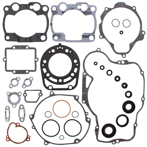 Kawasaki KX250 1990-1991 Vertex Gasket Rebuild Kit With Oil Seals