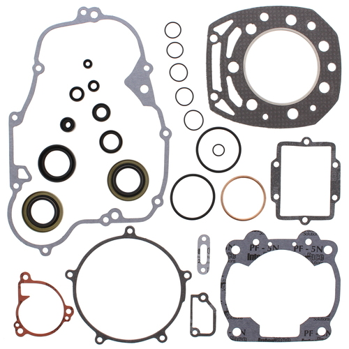 Kawasaki KX500 1988 Vertex Gasket Rebuild Kit With Oil Seals