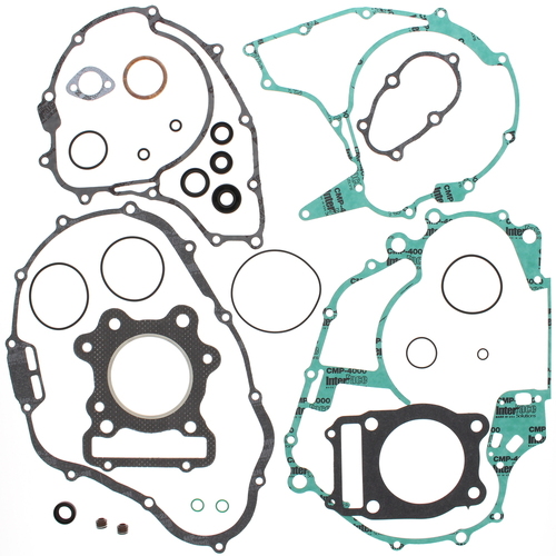 Honda TRX300 2WD 1988-2000 Vertex Gasket Rebuild Kit With Oil Seals