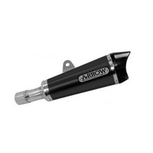 Honda MSX125 GROM 2016-2020 Arrow X-Kone Nichrom Slip-On Muffler With Carbon End Cap Black