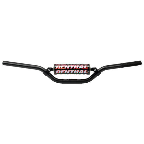 Renthal MX 7/8" Aluminium Handlebars 825 KTM 50SX Mini Bend Black