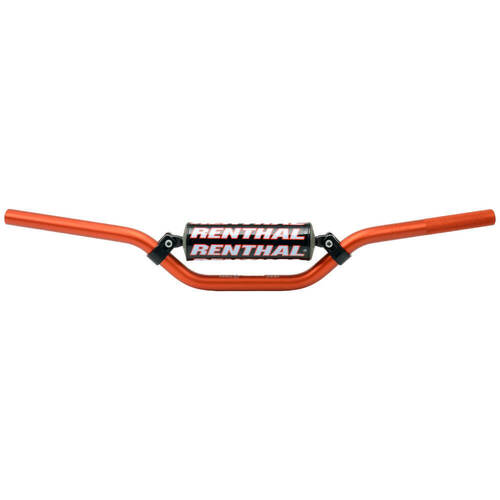 Renthal MX 7/8" Aluminium Handlebars 825 KTM 50SX Mini Bend Orange
